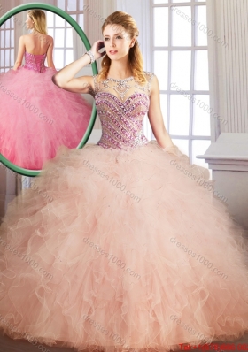 Fashionable Luxurious Floor Length Sweet 16 Dresses with Ball Gown