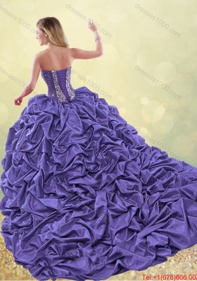 Elegant Spring Detachable Quinceanera Dresses with Beading and Appliques