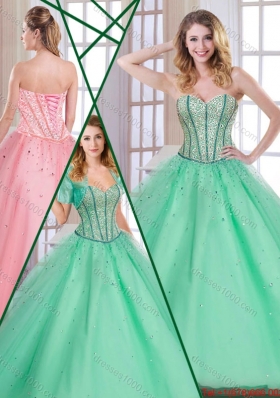 Exclusive Sweetheart Quinceanera Dresses with Beading