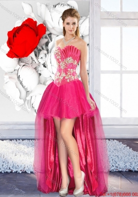 Beaded and Ruffles Inexpensive Detachable Quinceanera Dresses
