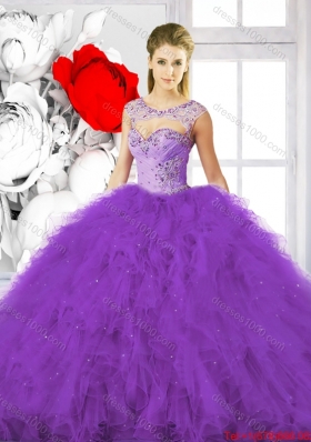 Classical Beading Ball Gown Sweet 16 Gowns with Sweetheart