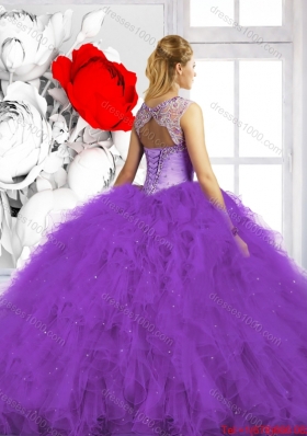 Exclusive Sweetheart Quinceanera Gowns with Beading and Ruffles