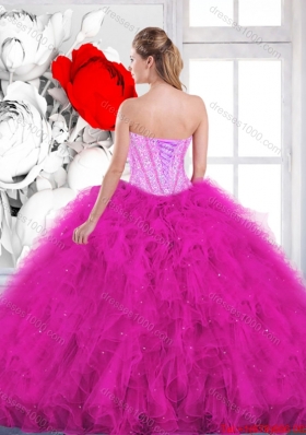 New Arrivals Beading and Ruffles Quinceanera Gowns