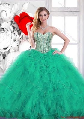 New Arrivals Beading and Ruffles Quinceanera Gowns
