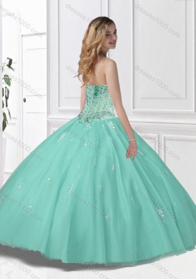 2016 Spring Pretty Ball Gown Beading Princesita With Quinceanera Dresses