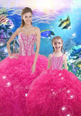 Lovely Ball Gown Princesita With Quinceanera Dresses with Beading and Ruffles for 2016