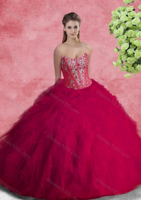 Lovely Ball Gown Sweetheart Princesita With Quinceanera Dresses with Beading