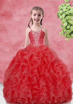 Wonderfu Floor Length Princesita With Quinceanera Dresses with Beading and Ruffles for Winter