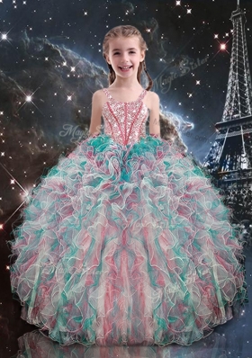 Fashionable Ball Gown Princesita With Quinceanera Dresses with Beading and Ruffles