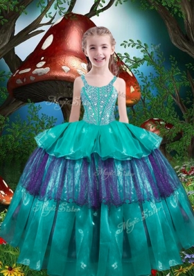 Hot Sale Ball Gown Princesita With Quinceanera Dresses with Ruffled Layers