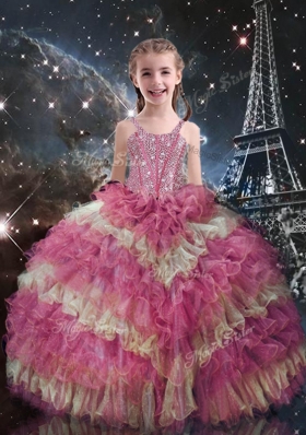 Wonderful Sweetheart Ruffled Layers Princesita With Quinceanera Dresses for Fall