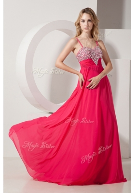 Brand New Style Spaghetti Straps Bridesmaid Dresses with Beading