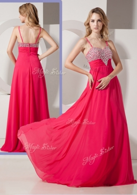 Brand New Style Spaghetti Straps Bridesmaid Dresses with Beading
