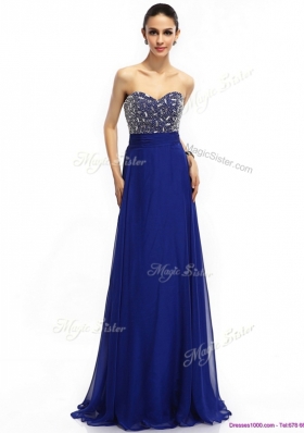 2016 Perfect Empire Sweetheart Dama Dresses in Royal Blue