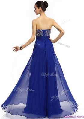 2016 Perfect Empire Sweetheart Dama Dresses in Royal Blue