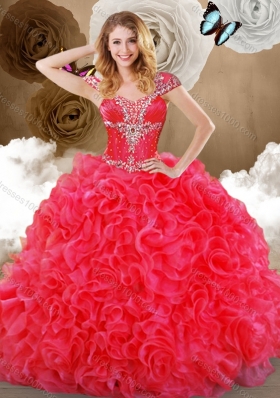 Gorgeous Sweetheart Quinceanera Dresses with Beading and Ruffles