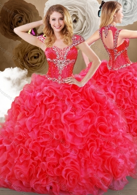 Gorgeous Sweetheart Quinceanera Dresses with Beading and Ruffles