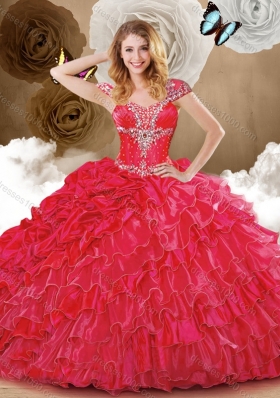 Gorgeous Sweetheart Quinceanera Dresses with Beading and Ruffles