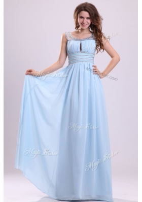 Lovely Empire Straps Sweetheart Prom Dresses with Beading