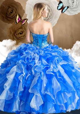 Low Price Sweetheart Multi Color Quinceanera Dresses with Ruffles