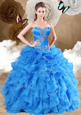 New Arrivals Ball Gown Sweet 16 Gowns with Beading and Ruffles