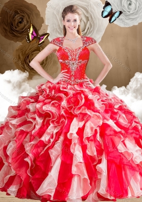 New Arrivals Sweetheart Multi Color Quinceanera Gowns with Ruffles