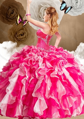 New Arrivals Sweetheart Multi Color Quinceanera Gowns with Ruffles