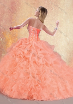 New Arrivals Sweetheart Quinceanera Gowns with Ruffles and Pick Ups