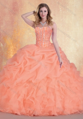 New Arrivals Sweetheart Quinceanera Gowns with Ruffles and Pick Ups