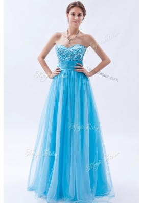 2016 Classical Empire Sweetheart Beading Prom Dresses for Pageant