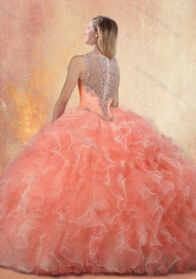 Best Straps Ball Gown Quinceanera Dresses with Ruffles and Appliques