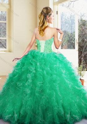 Beautiful Sweetheart Ball Gown Quinceanera Dresses with Ruffles