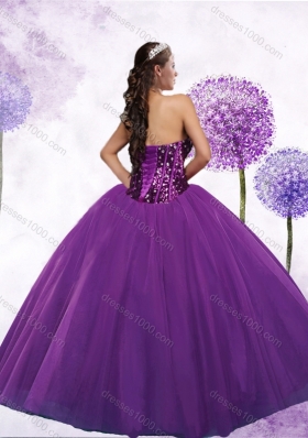 Discount Ball Gown Quinceanera Dresses with Beading and Sequins