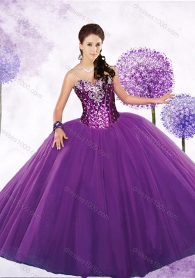 Discount Ball Gown Quinceanera Dresses with Beading and Sequins