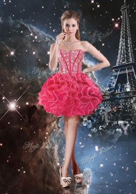 2016 Luxurious Sweetheart Detachable Sweet 16 Dresses with Beading for Fall