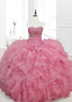 Low Price Ball Gown Sweetheart Quinceanera Dresses with Beading