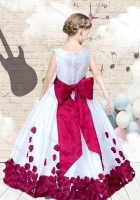 Hot Sale Scoop Long Mini Quinceanerat Dresses with Bowknot