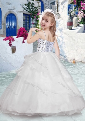 Beautiful Ball Gown Mini Quinceanera Dresses with Beading and Ruffles