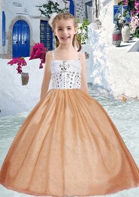 Pretty Spaghetti Straps Mini Quinceanera Dresses with Beading