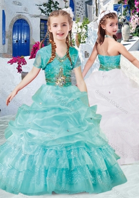 Classical Halter Top Mini Quinceanera Dresses with Beading and Bubles