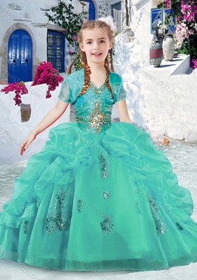 Fashionable Halter Top Mini Quinceanera Dresses with Beading and Bubles