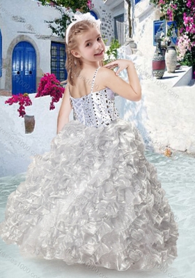 New Arrivals Spaghetti Straps Beading and Ruffles Mini Quinceanera Dresses