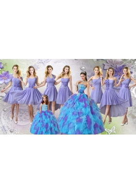 Elegant Multi Color Tulle Quinceanera Dresses and Lovely Ball Gown Mini Quinceanera Dresses and Fashionable Hand Made Flowers Dama Dresse