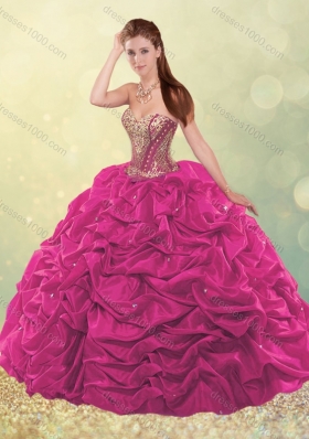 New Arrivals Beaded and Bubble Quinceanera Dress in Aqua Blue