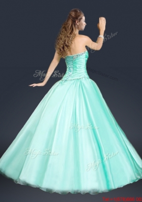 2016 Perfect Sweetheart Beading Prom Dress in Apple Green