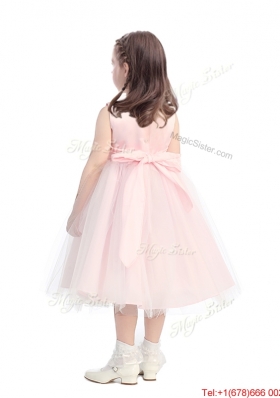 New Arrivals Scoop Mini Quinceanera Dress with Appliques and Beading