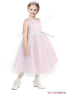 New Arrivals Scoop Mini Quinceanera Dress with Appliques and Beading