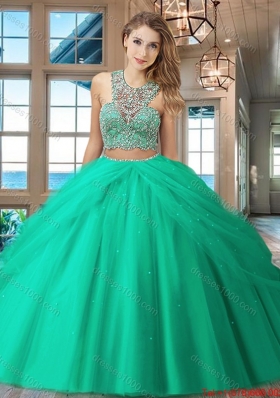 Popular Big Puffy Criss Cross Quinceanera Dress with Beading and Pick Ups