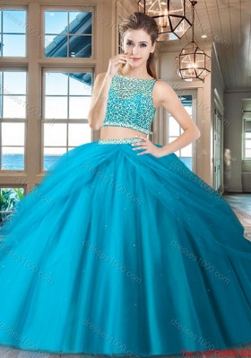 Cheap See Through Side Zipper Quinceanera Dress with Beading and Pick Ups