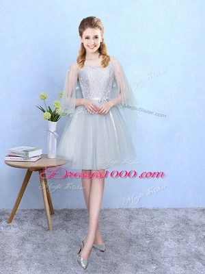 Smart Half Sleeves Lace Lace Up Quinceanera Court Dresses